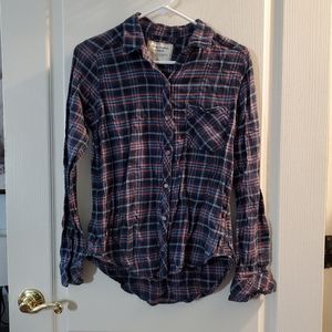Abercrombie & Fitch Plaid Button Down Flannel